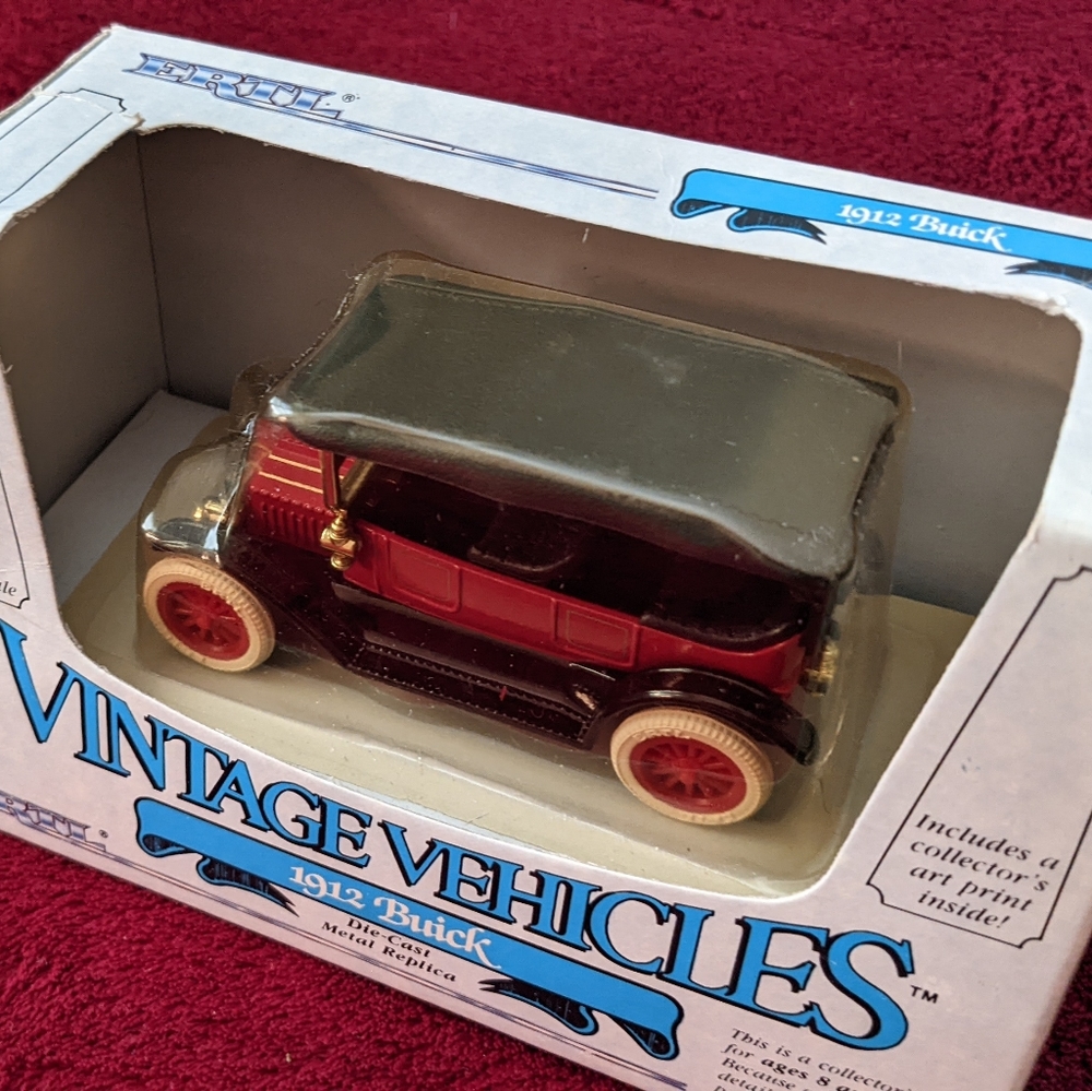 NWT Vintage ERTL 1912 Buick Vintage Vehicles 1/43 Scale Die-Cast. In Box … - Picture 5 of 9